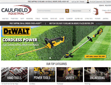 Tablet Screenshot of caulfieldindustrial.com